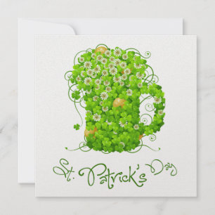 Inbjudan till saint patrick's day