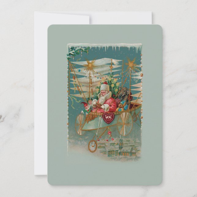 Inbjudan till Santa & hans Fantastisk-Maskin (Framsida)