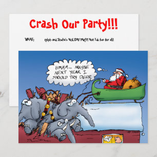 Inbjudan till Santa's Elephants Helgdag