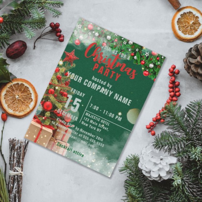 Inbjudan till Säsong Corporate-julfest (Skapare uppladdad)