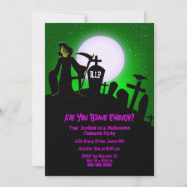 Inbjudan till Scary Grim Reaper Halloween fest