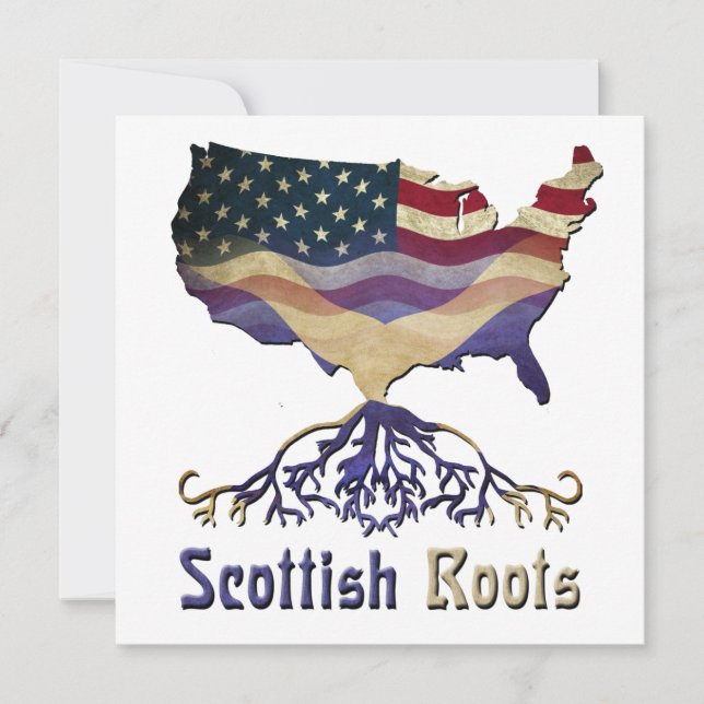 Inbjudan till Scottish American Ancestry (Framsida)