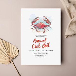 Inbjudan till Seafood Boil Family Party