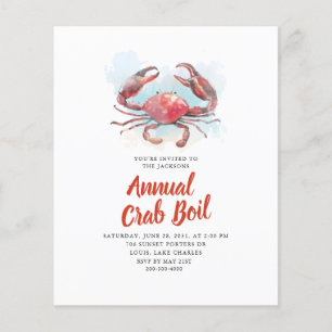 Inbjudan till Seafood Party i budgetfamiljen