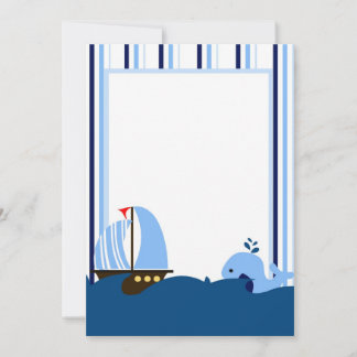 Inbjudan till segelbåt och val