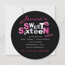 Inbjudan till SHOCK ROSA kärlek & KISSES Sweet six