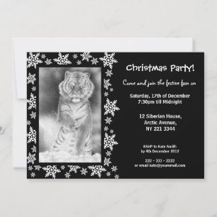 Inbjudan till Sibirien Tiger Jul Party