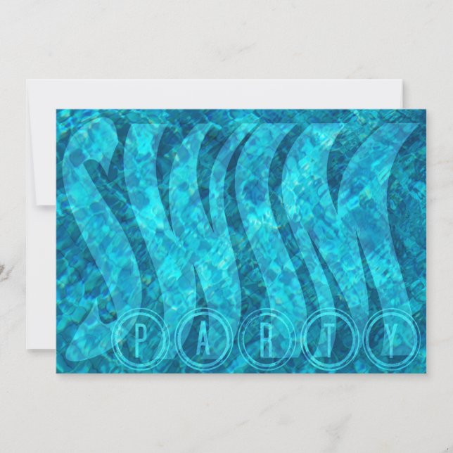 Inbjudan till Simma-part (Framsida)