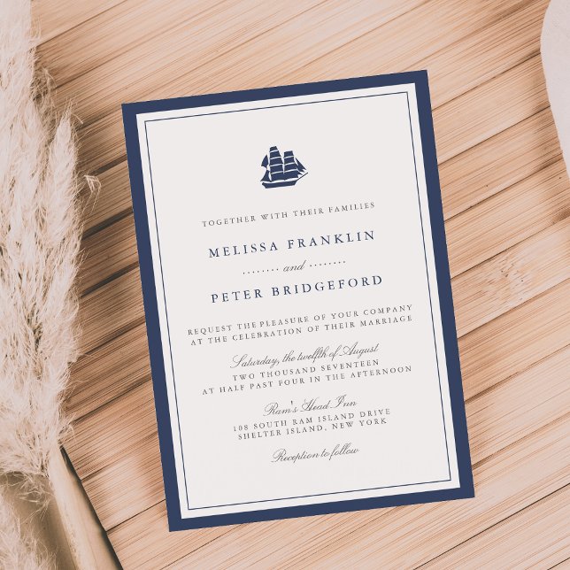 Inbjudan till sjöflottan och Vita bröllop | FRAKT (Skapare uppladdad)