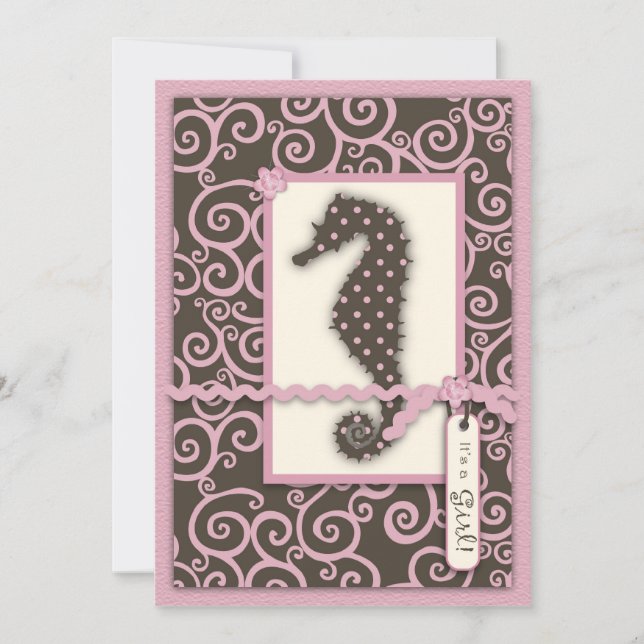 Inbjudan till sjöhästar (Framsida)