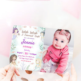 Inbjudan till sjöjungfru under havet