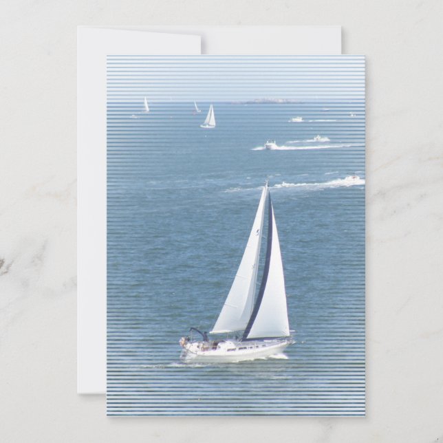 Inbjudan till sjöss (Framsida)