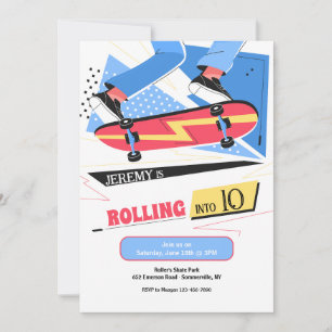 Inbjudan till skateboard