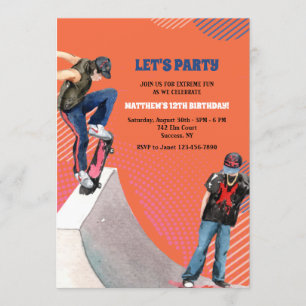 Inbjudan till skateboardåkning