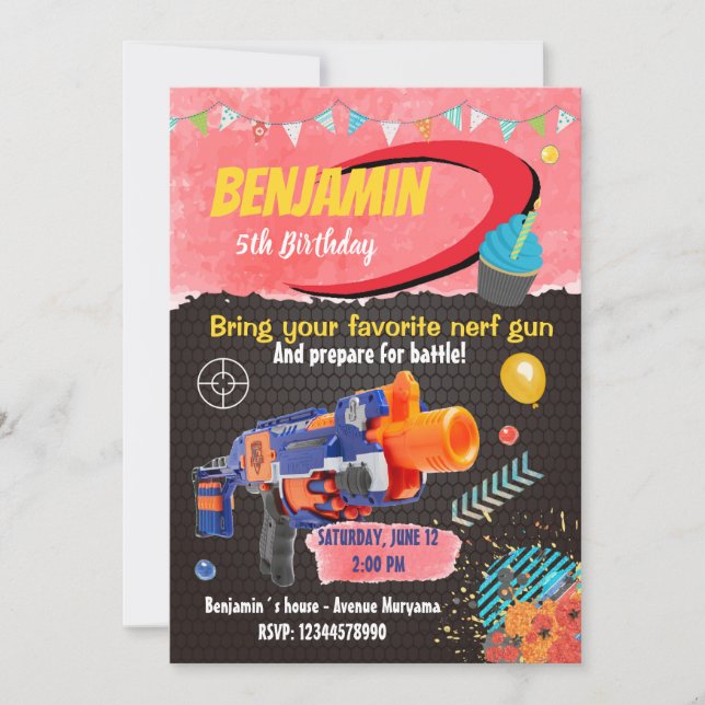 Inbjudan till skjutkrig (Framsida)