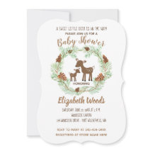 Inbjudan till skogshuggare i hjort Woodland Gräs