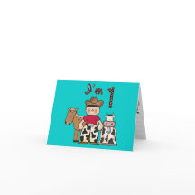 Inbjudan till slakt på födelsedagen 1:a födelsedag