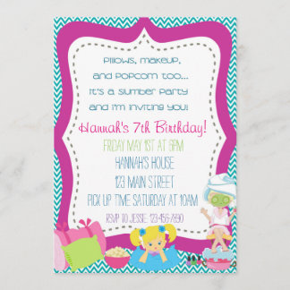 Inbjudan till Slumber Party