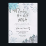 Inbjudan till Snöflingor Winter Baby Shower<br><div class="desc">Inbjudan till Snöflingor Winter Baby Shower.
Formuleringen kan ändras till vilken tillfälle som helst,  till exempel bröllop,  pardusch,  möhippa osv.</div>