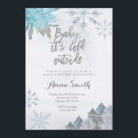 Inbjudan till Snöflingor Winter Baby Shower<br><div class="desc">Inbjudan till Snöflingor Winter Baby Shower.
Formuleringen kan ändras till vilken tillfälle som helst,  till exempel bröllop,  pardusch,  möhippa osv.</div>