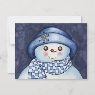 Inbjudan till snögubbe