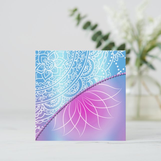 Inbjudan till snöre och födelsedag (Stående Fram)