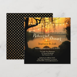 Inbjudan till solnedgång i Ljus, repetitionsmiddag