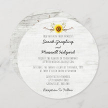 Inbjudan till solros och röktobasering för trägård