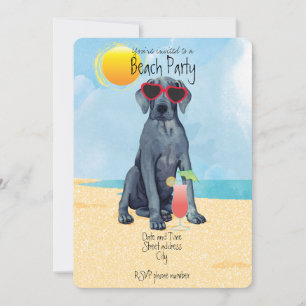 Inbjudan till Sommarblocket Great dane