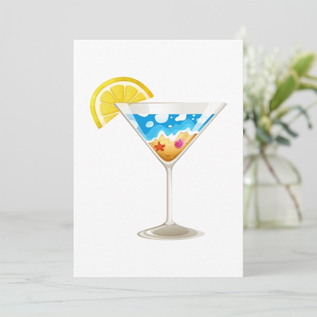Inbjudan till sommarglas i Vin för dryckesåtergivn (Skapare uppladdad)