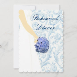 Inbjudan till sommarmiddag i Elegant bröllop Gown