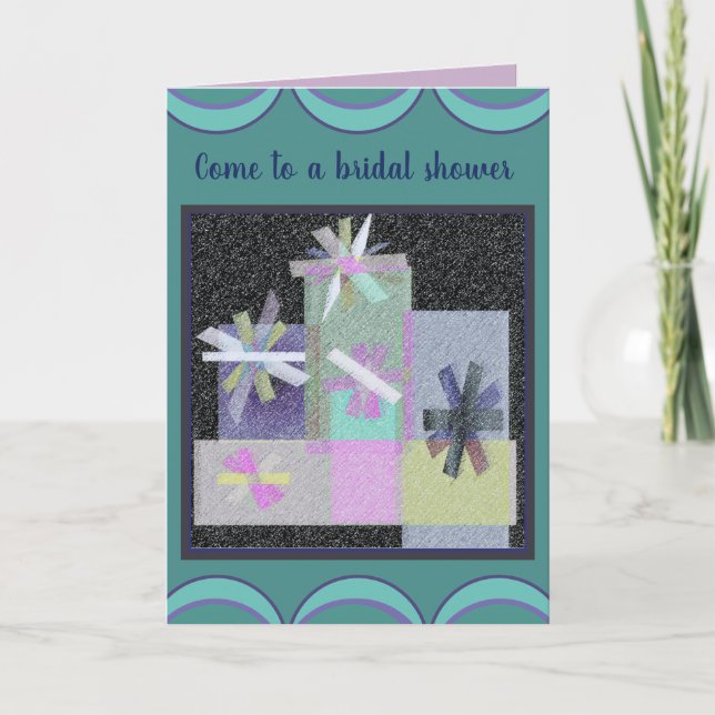 Inbjudan till söt Party Paket (Framsida)