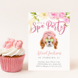 Inbjudan till Spa Party Barns födelsedag