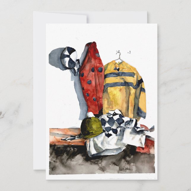 Inbjudan till spänningen av hästrace.en (Framsida)