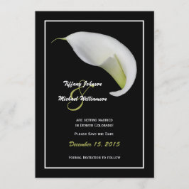 Inbjudan till spara datum meddelande