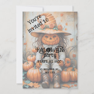 Inbjudan till Spooky Halloween fest