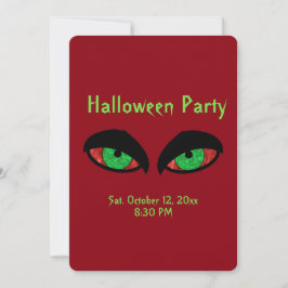Inbjudan till Spooky Halloween fest