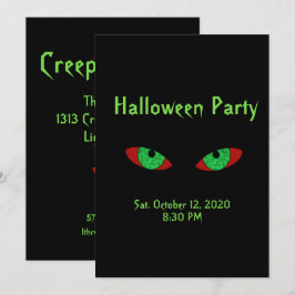 Inbjudan till Spooky Halloween fest