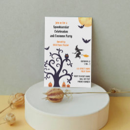 Inbjudan till Spooky Halloween fest