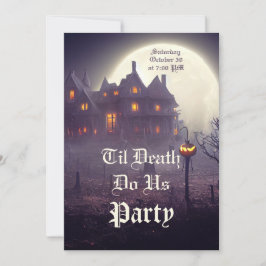Inbjudan till Spooky Halloween fest