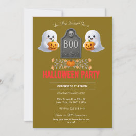 Inbjudan till Spooky Office Halloween fest