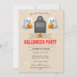 Inbjudan till Spooky Office Halloween fest