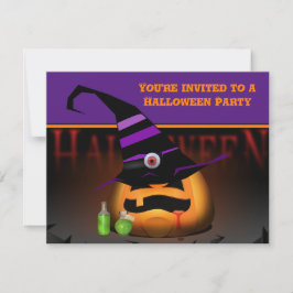 Inbjudan till Spooky Pumpkin Kids Halloween fest