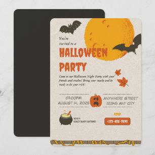 Inbjudan till Spooky Sak Halloween fest