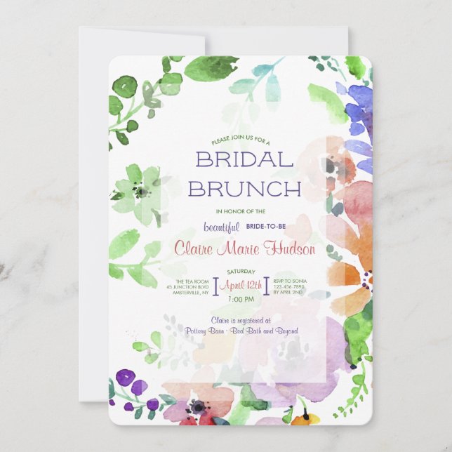 Inbjudan till Spring Fling (Framsida)