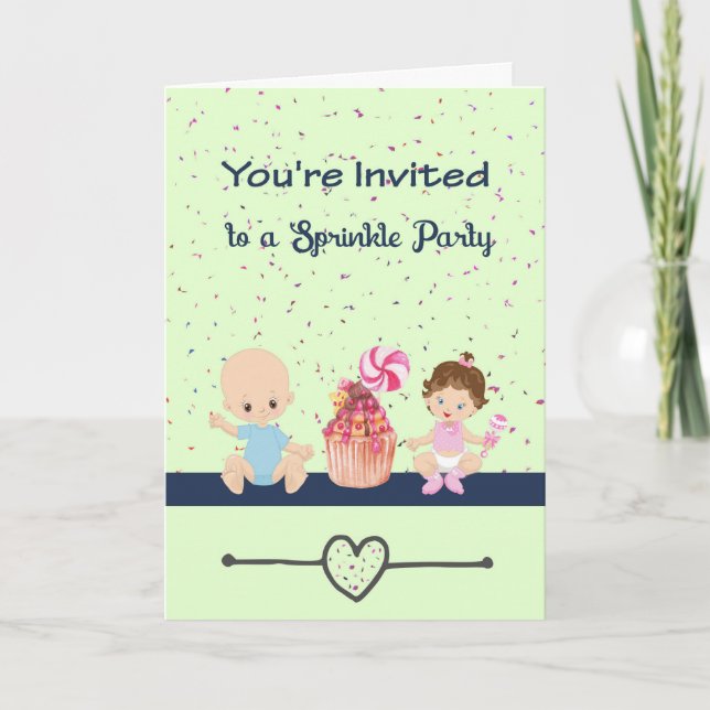 Inbjudan till Sprinkle-fest (Framsida)