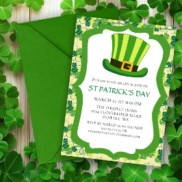 Inbjudan till st patricks day Irish Party