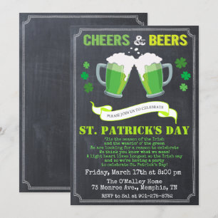 Inbjudan till St. Patricks fest