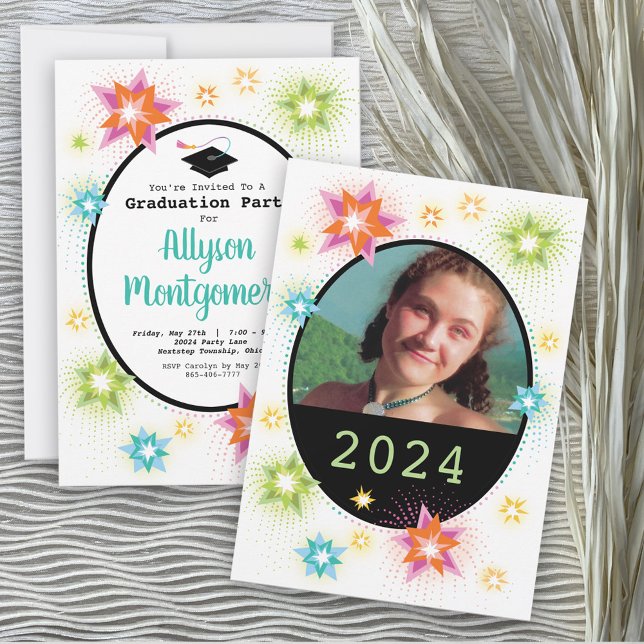 Inbjudan till Star Burst-Studentfest (Skapare uppladdad)