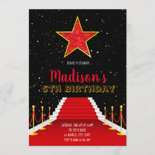 Inbjudan till Star Red carpet party